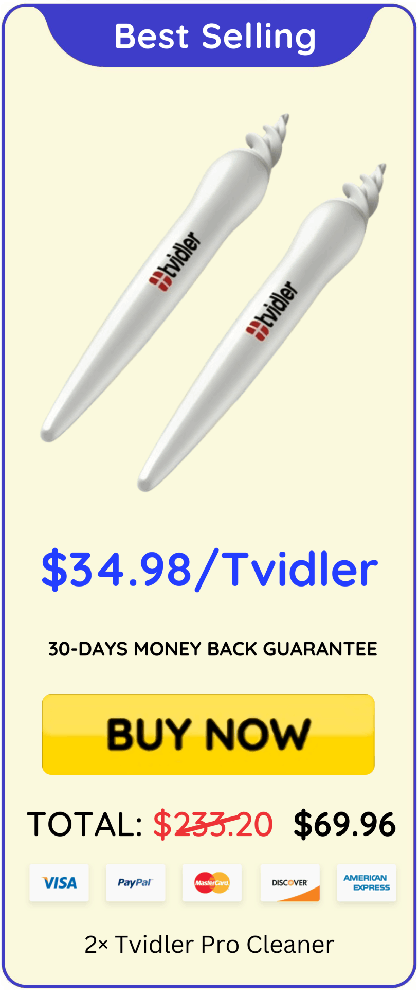 Tvidler best selling price